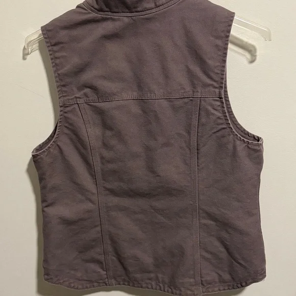 Women’s Carhartt Cotton Sherpa lined vest - Picture 5 of 5